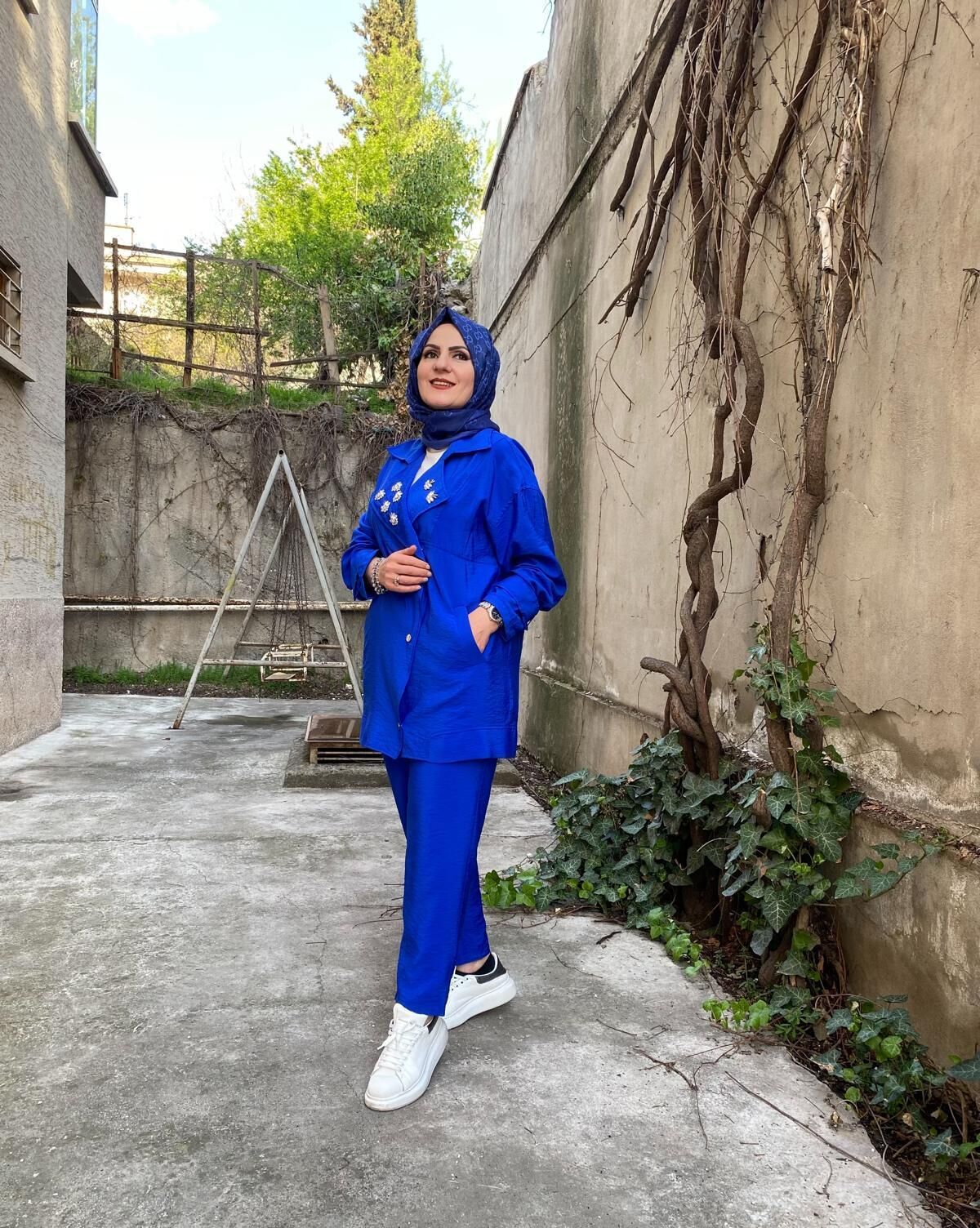 Shıny takım mavi
