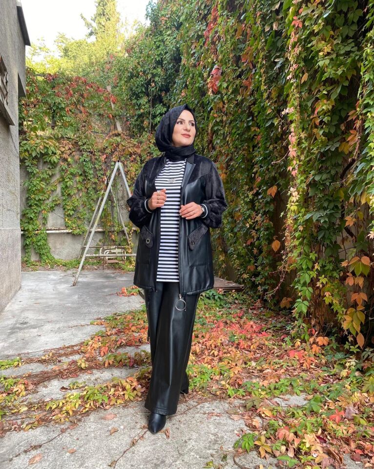 MİARUJ SUET GARNİLİ DERİ BOMBER