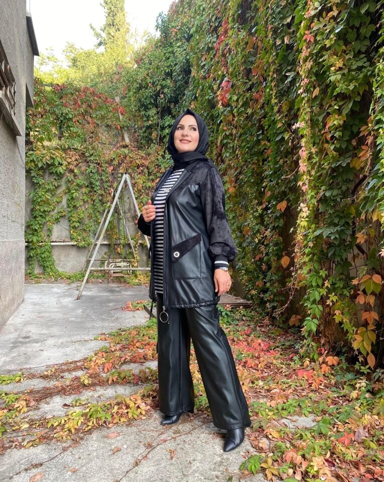 MİARUJ SUET GARNİLİ DERİ BOMBER