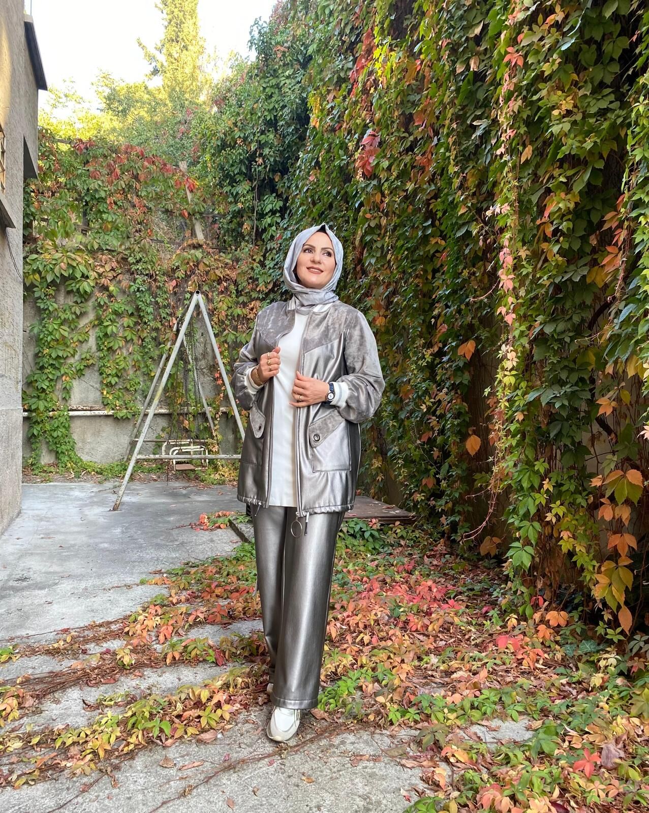 MİARUJ SUET GARNİLİ DERİ BOMBER