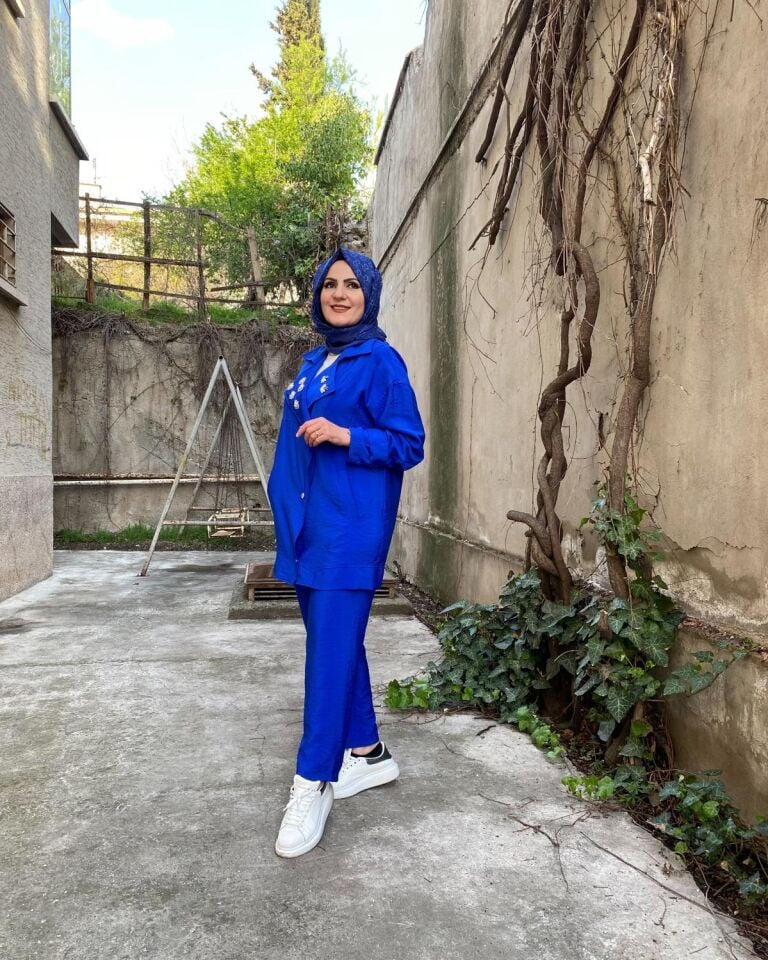 Shıny takım mavi