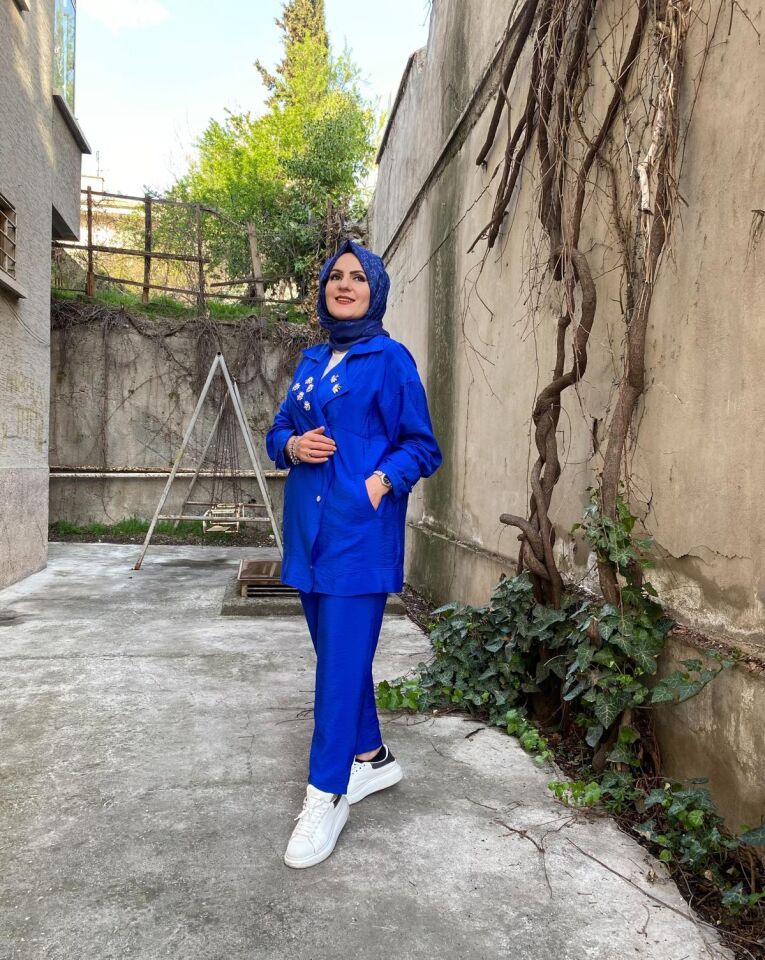 Shıny takım mavi