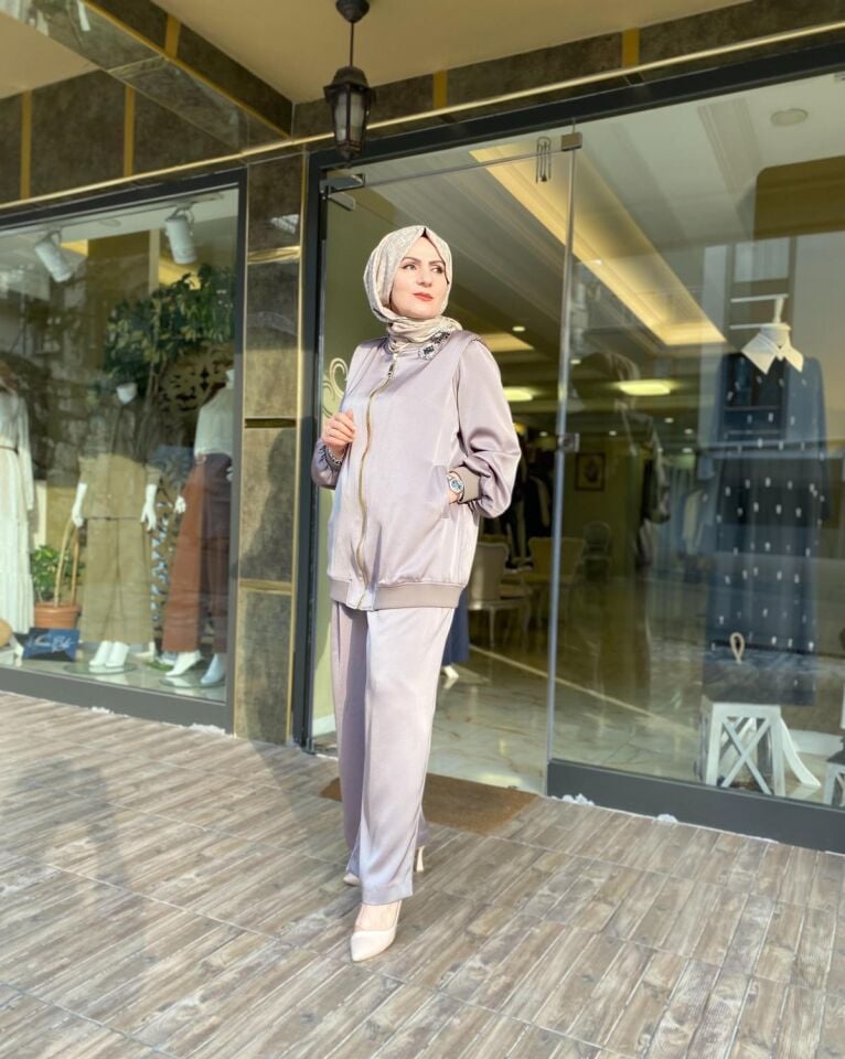 Comfort stylısh takım vizon