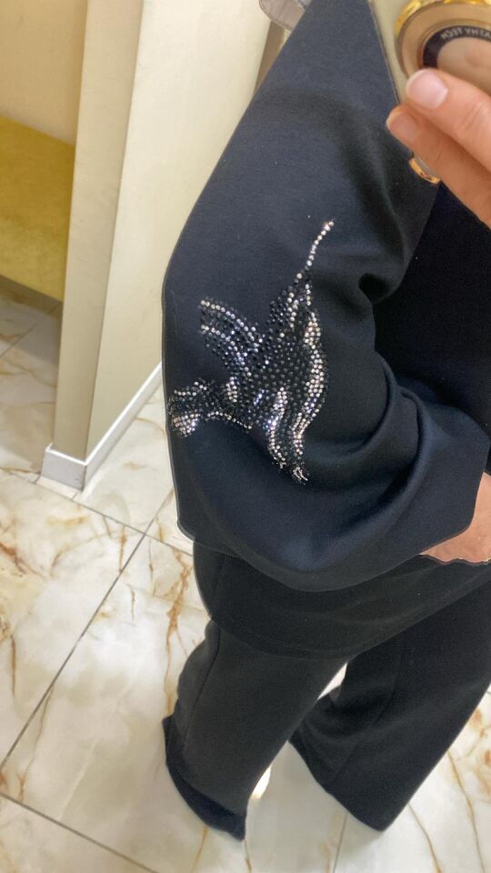 MİARUJ KUŞ TAŞLI TUNİK