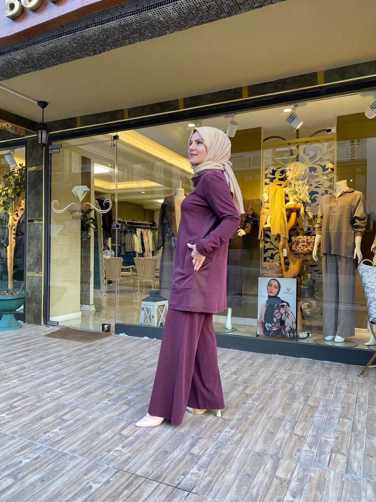 NURCAN ÇETİN PANTOLONLU TAKIM