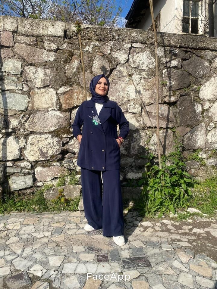 Ceketli takım lacivert
