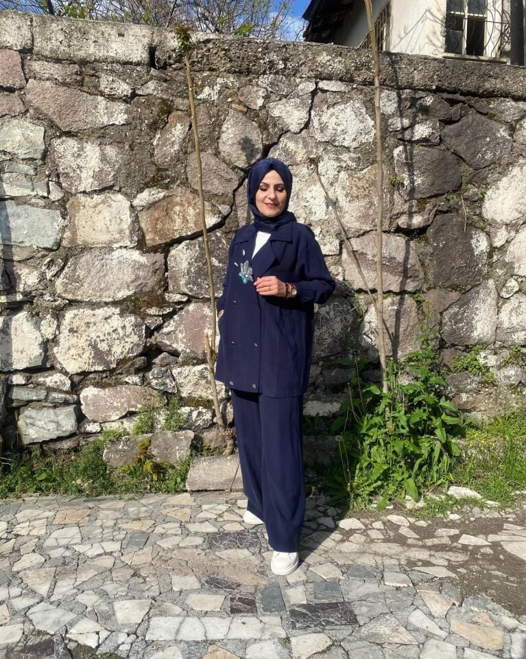 Ceketli takım lacivert