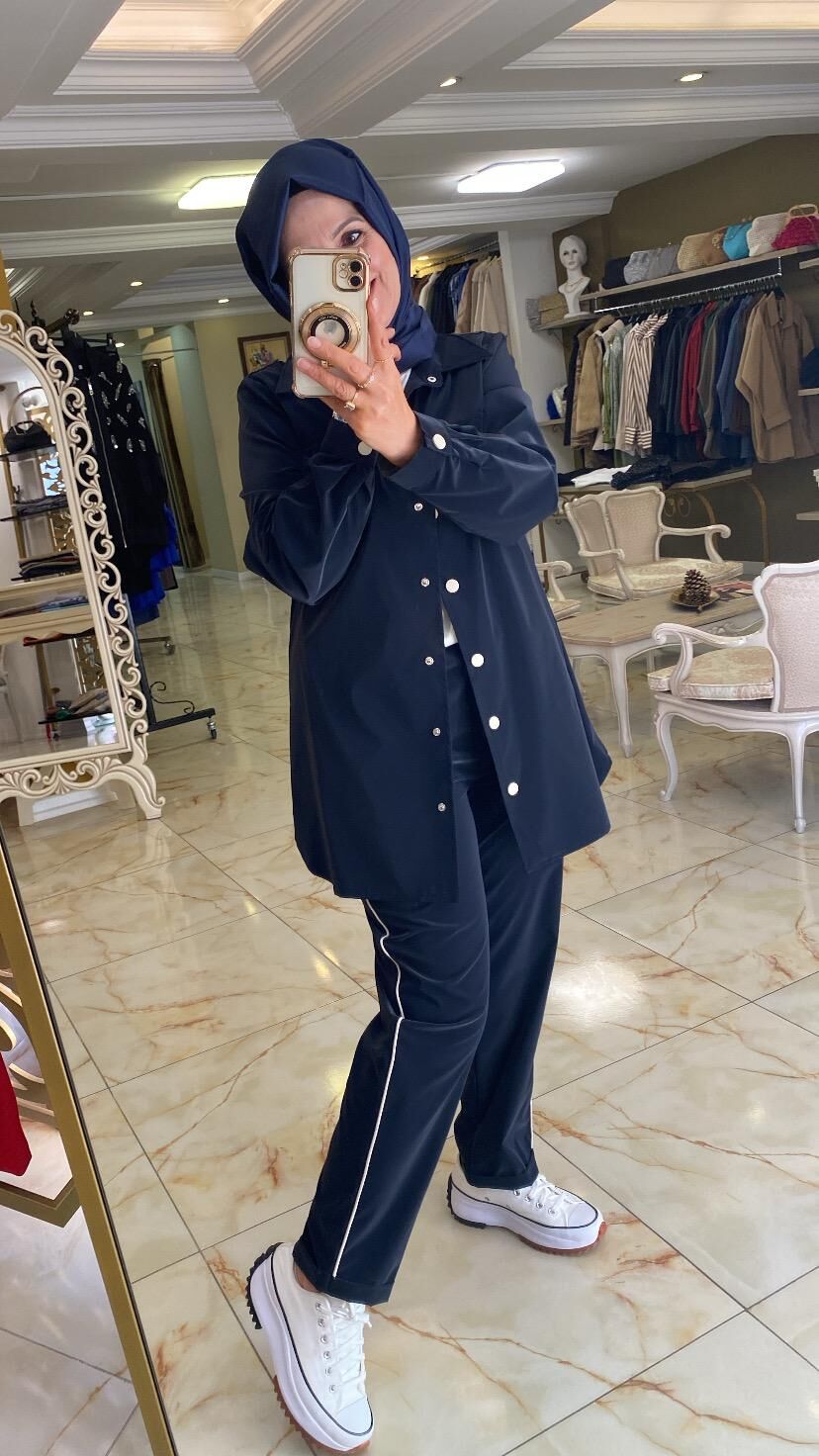 MİARUJ YAPRAK DESENLİ TAKIM