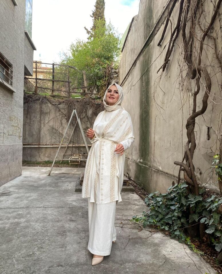 Üçlü keten takım