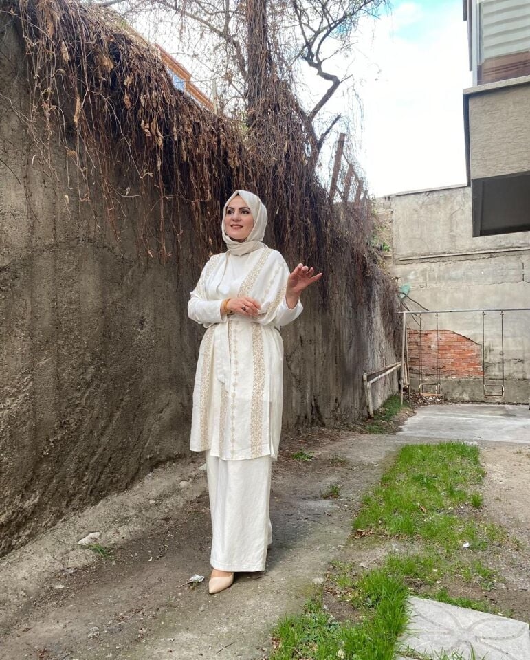 Üçlü keten takım