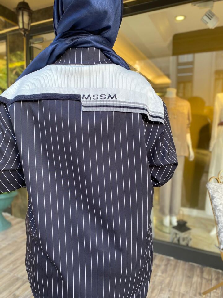 TRİKO GARNİ ÇİZGİLİ TAKIM