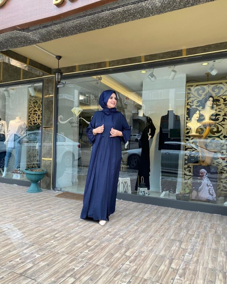 CEREMONY KAFTANLI CUPRA ELBİSE TAKIM