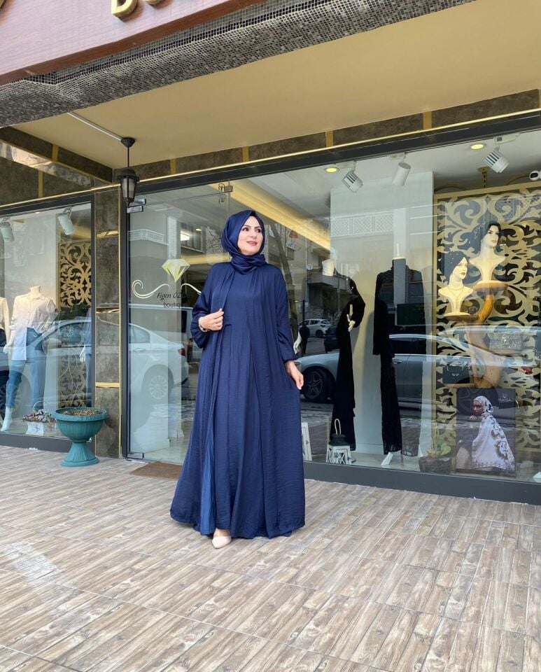 CEREMONY KAFTANLI CUPRA ELBİSE TAKIM