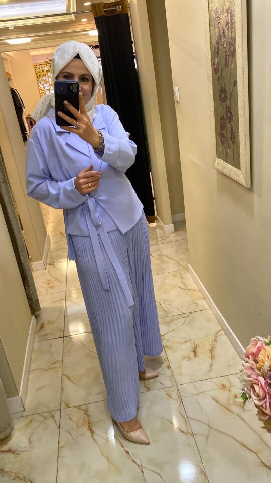 Ceket vien kısa mavi