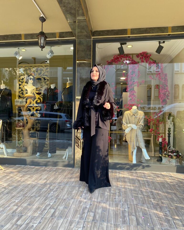 MİARUJ KÜRKLÜ TRİKO TAKIM