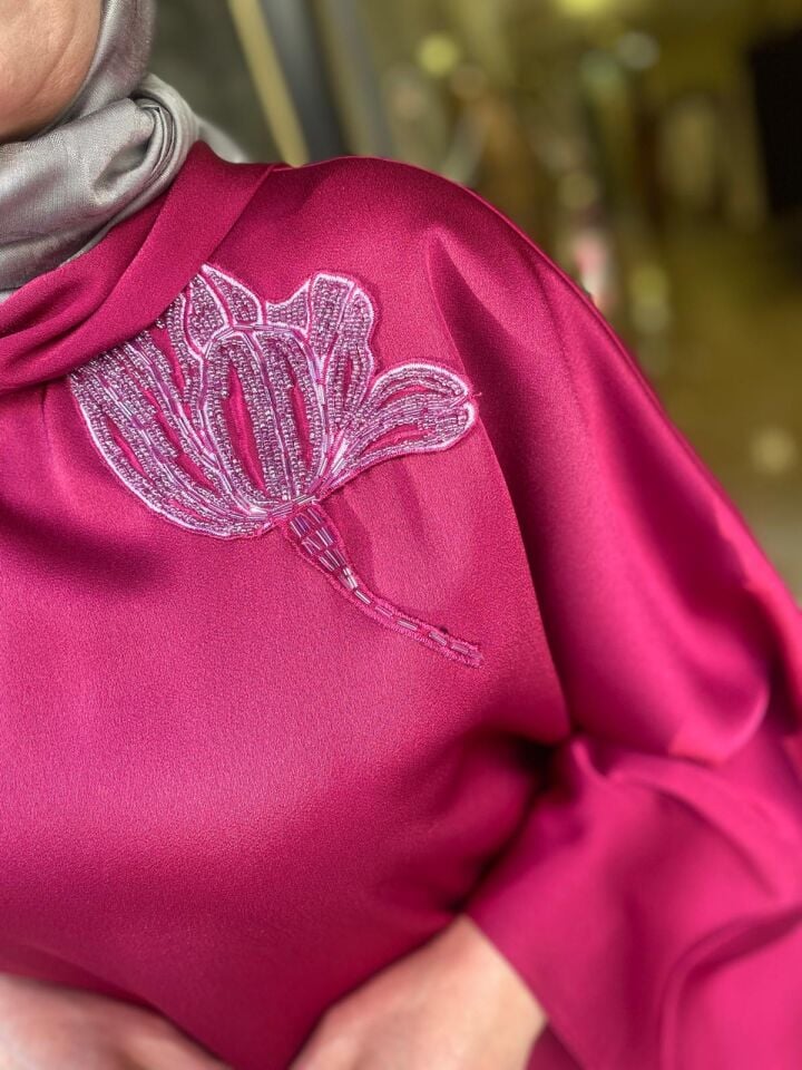 Diamond rose elbise