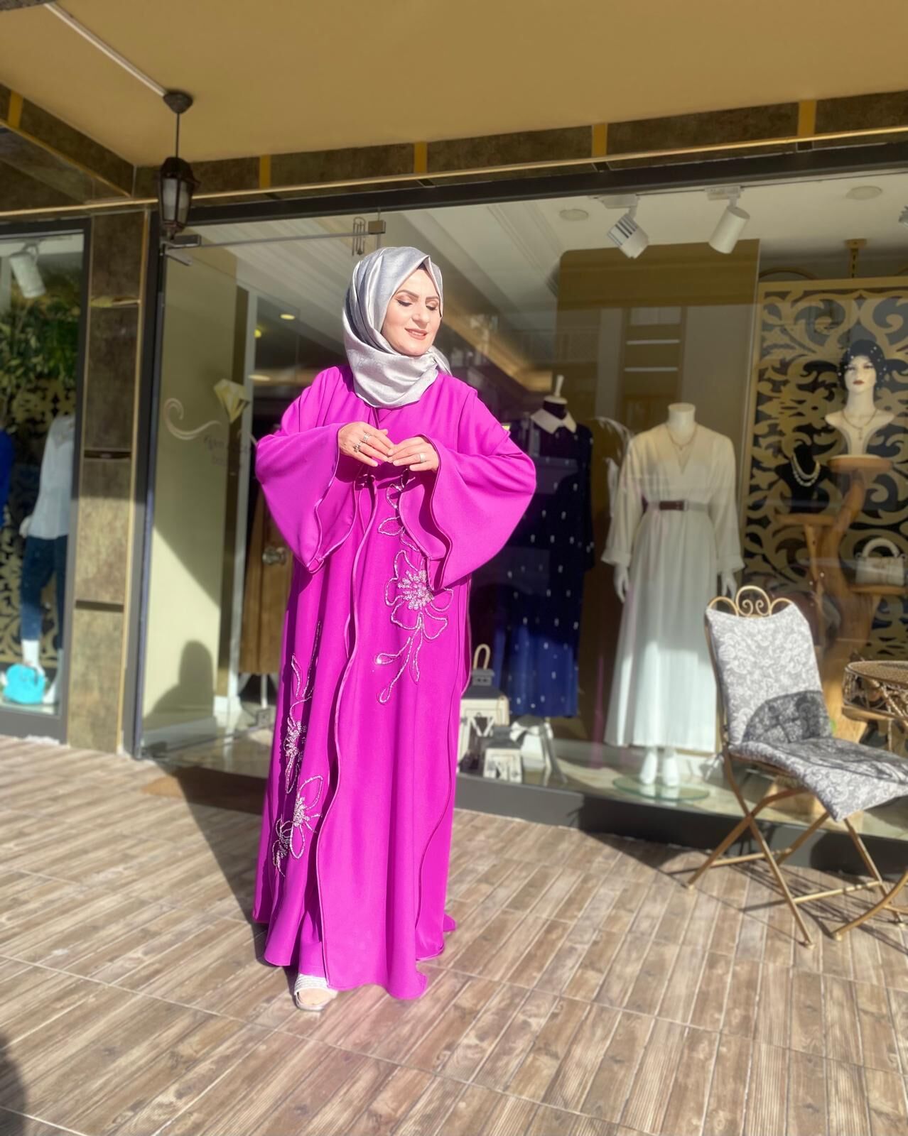 Abaya takım elbise