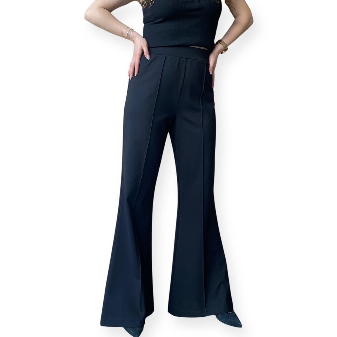 Pantolon örme ispanyol paça