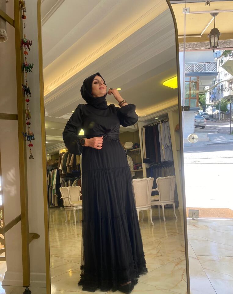 Takım tül etekli