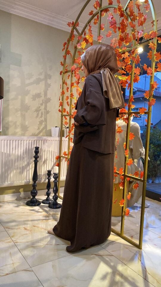 KISA CEKETLİ ELBİSE