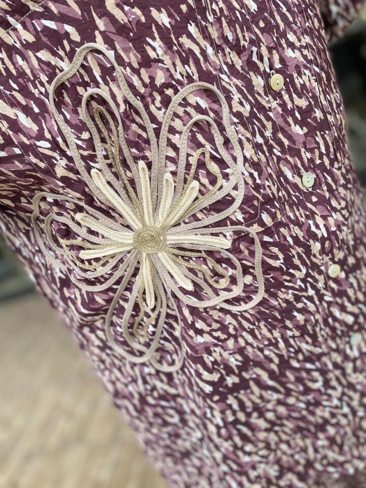 Mıa desen pantolonlu takım