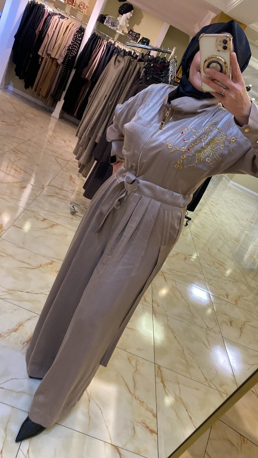 ZENYRA NAKIŞLI BEL BÜZGÜLÜ TULUM