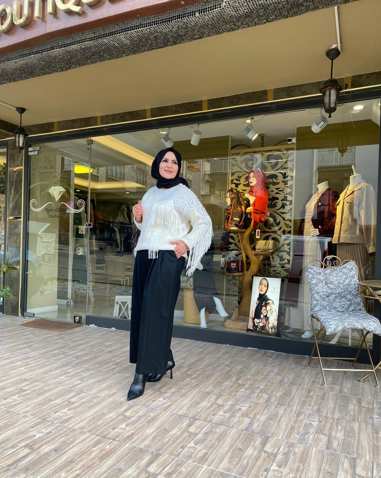 CELESTIA PAYETLİ TRİKO KAZAK