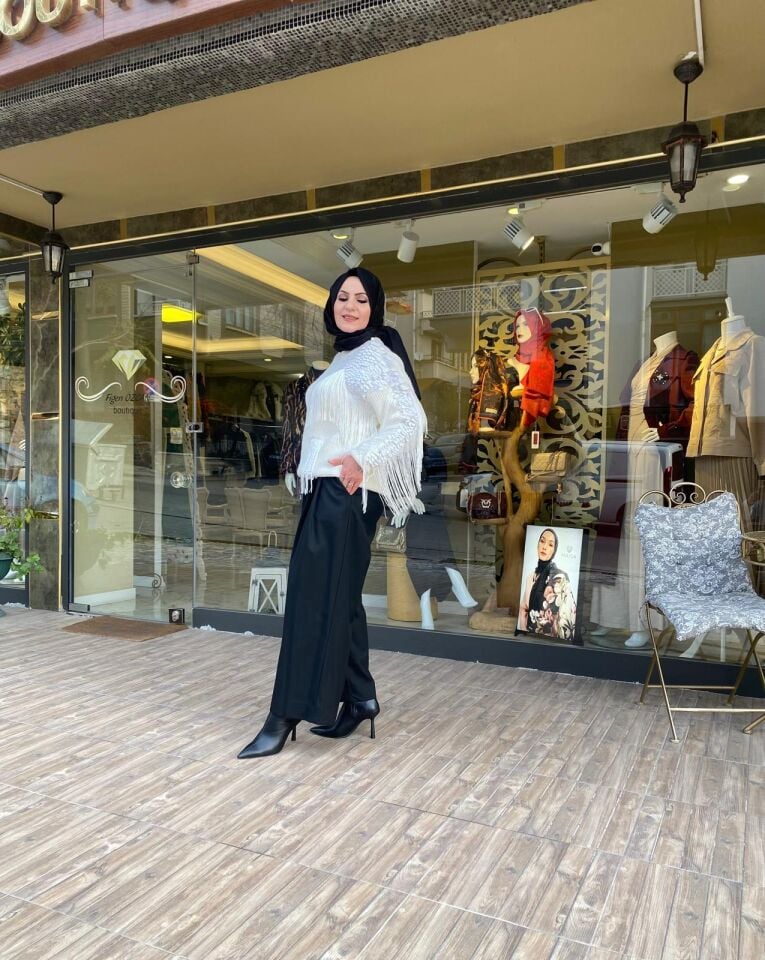 CELESTIA PAYETLİ TRİKO KAZAK