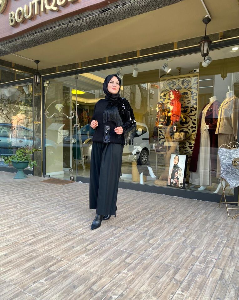 CELESTIA PAYETLİ TRİKO KAZAK