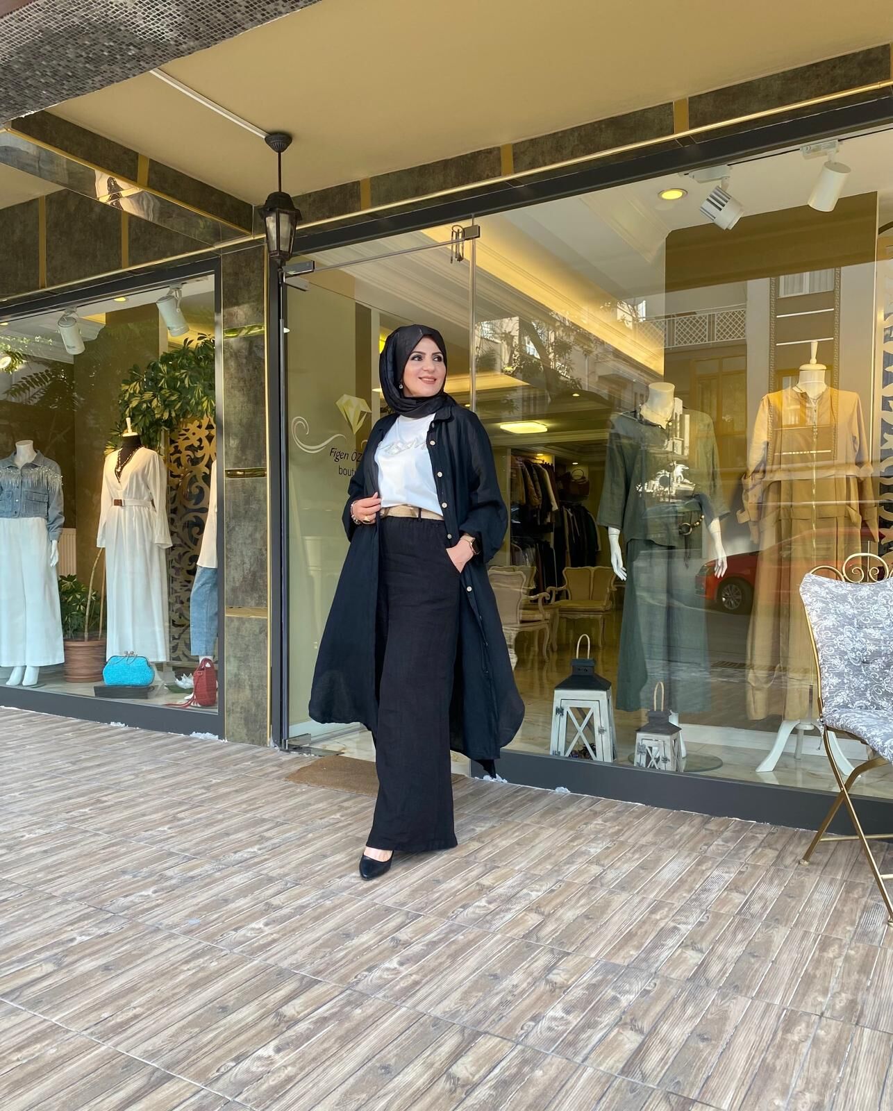 UZUN GÖMLEKLİ KETEN TAKIM