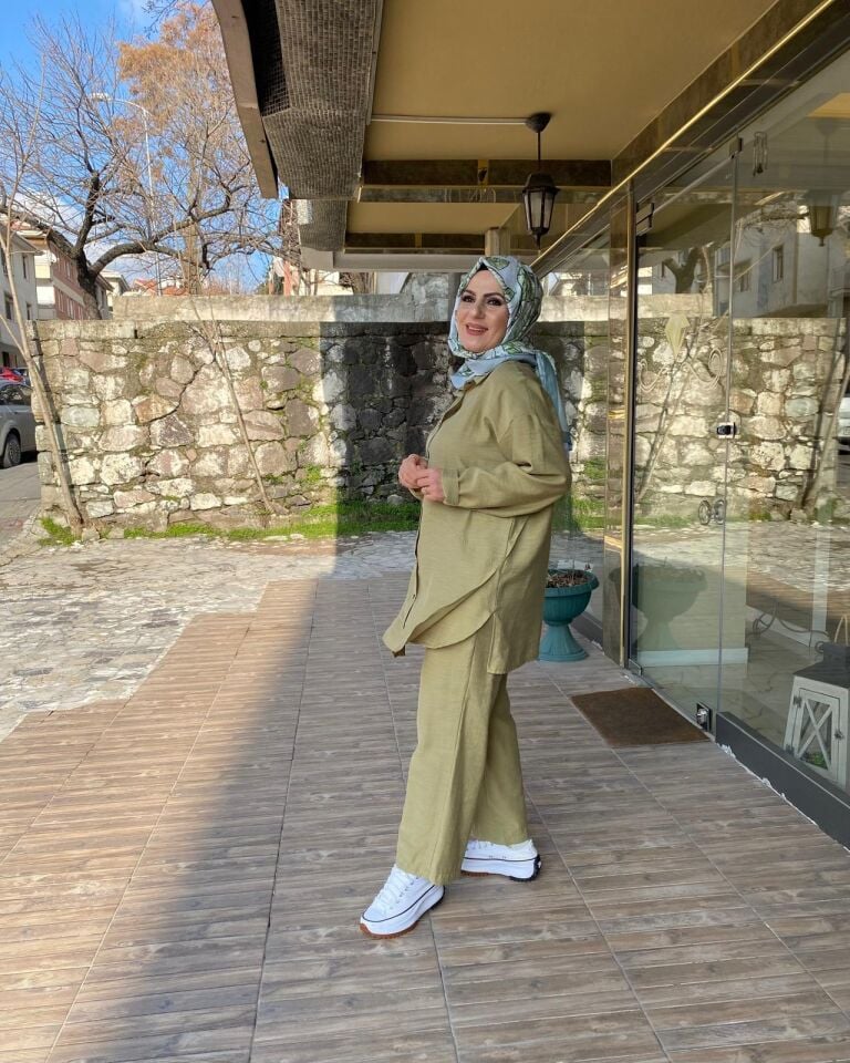 CEREMONY KETEN PANTOLONLU TAKIM