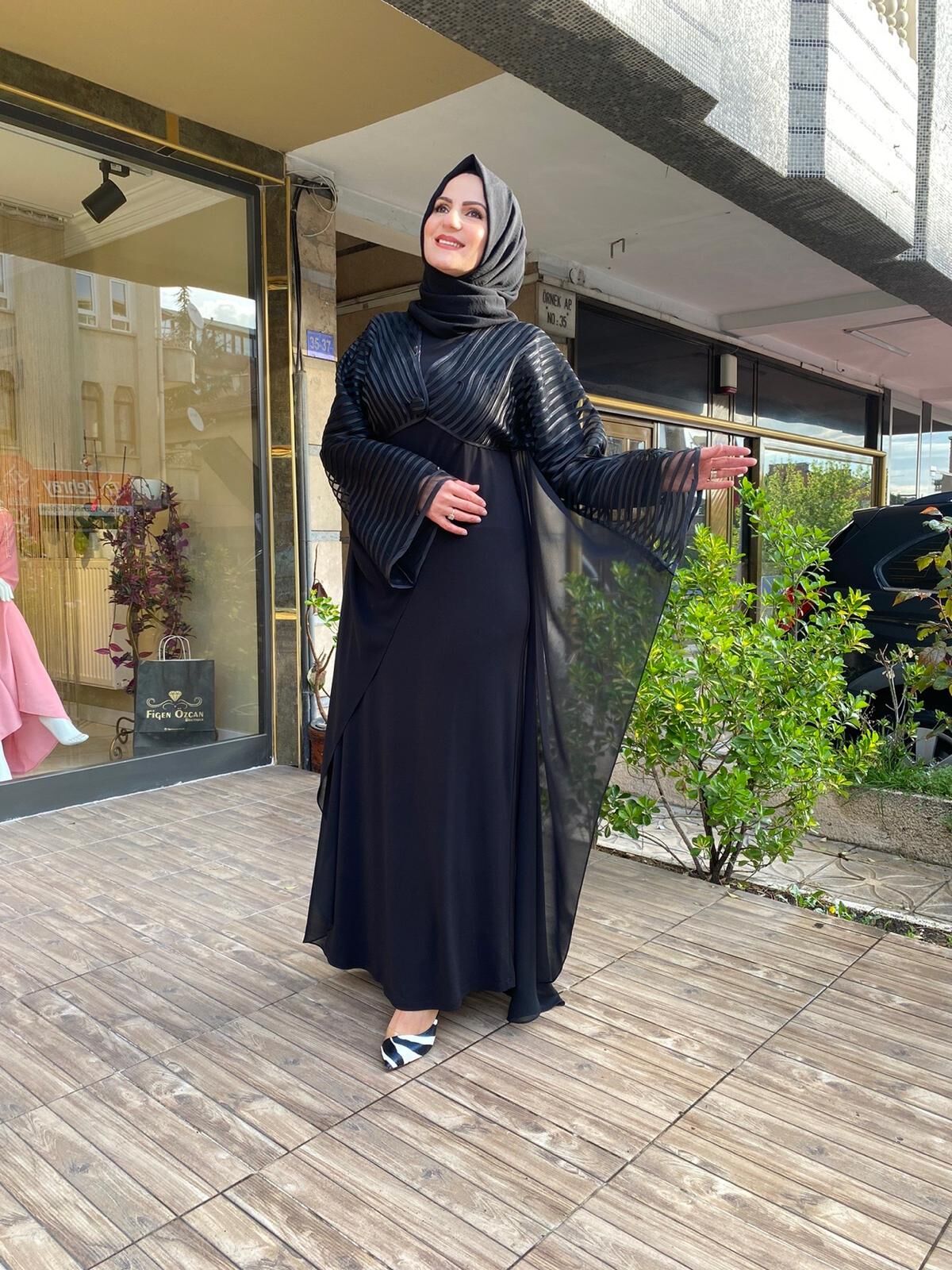 BOLEROLU KAFTAN