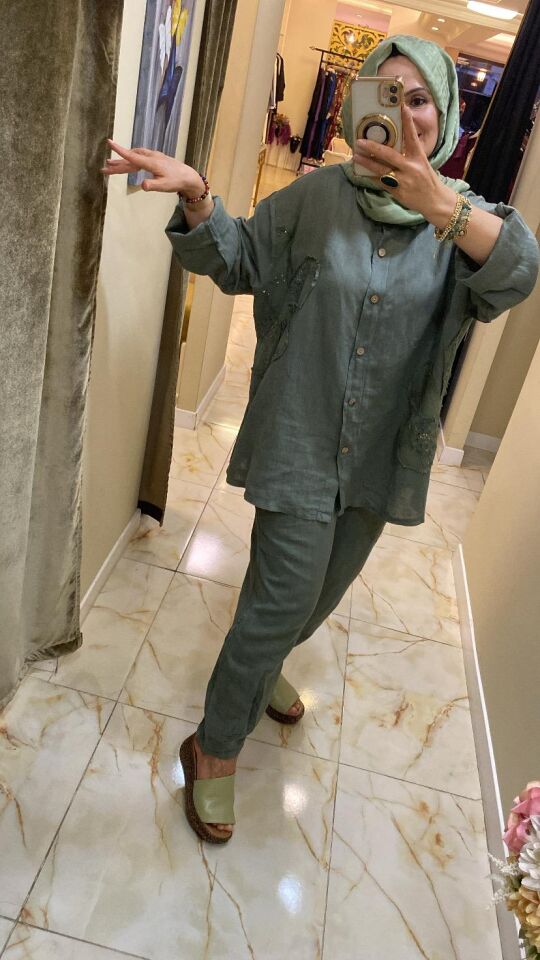 PANTOLONLU KETEN TAKIM